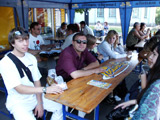 Киев, 08.07.06: PODnebom, 7777, Далеко, Sashushka (справа)